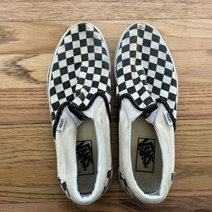 Checkered Vans